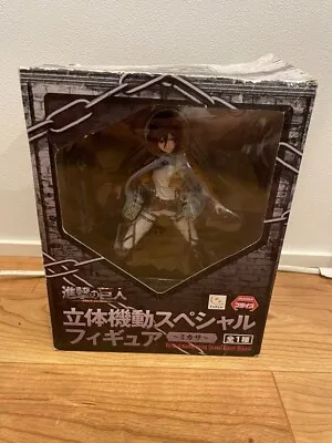 Figma Attack On Titan: Mikasa Vertical Manuceering Action Figure From Japan • $63