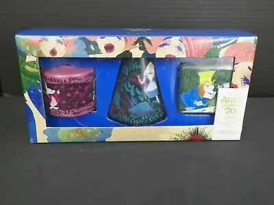 Disney Parks Alice In Wonderland 70th Anniversary Mary Blair Art Vase Set Of 3 • $35.99