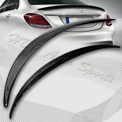 For 2015-2021 Mercedes-Benz C-Class W205 Sedan Carbon Fiber Rear Trunk Spoiler • $118.99