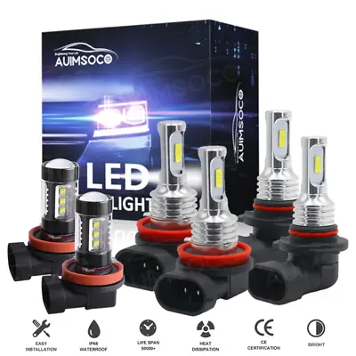 For Mazda CX-5 2013 2014 2015 2016 LED Headlight High Low Beam + Fog Light Bulbs • $35.99