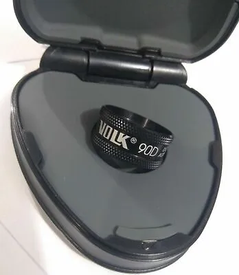 Volk Lens 90D Diagnostic Aspheric New Condition Black Made USA  • $499