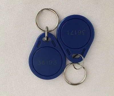 100 Proximity Key Fobs Works With HID ProxKey 1346 H10301 26-Bit 125kHz  • $215