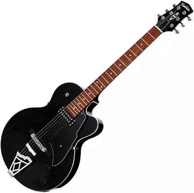 VOX Giulietta VGA-3D Archtop Acoustic Electric Guitar Trans Black Gig Bag • $866.50