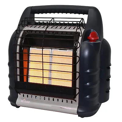 Mr. Heater MH18B 18000 BTU 450 Sqft Big Buddy Portable Propane Gas Heater Grey • $157.99