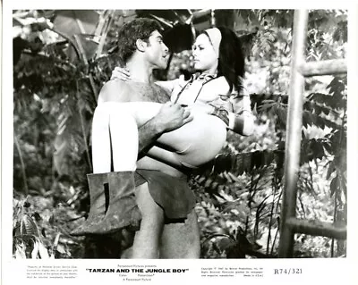 Mike Henry Tarzan And The Jungle Boy 8x10 Original Photo #E8221 • $8.99