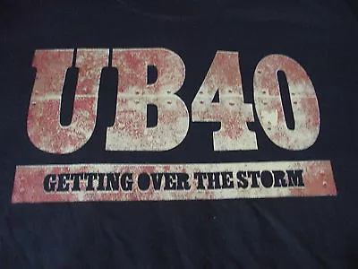 *new* Ub 40 Getting Over The Storm 2014 Tour Venues Mens T Shirt Size S 38 Chest • £4.79