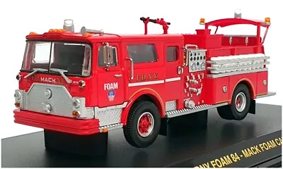 Code 3 Collectibles 1/64 Scale 13111 - Mack Foam Fire Engine 84 - FDNY • £89.99