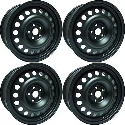 NEW Set Of 4 Wheels 18in Black Fits Audi Volkswagen OEM Level Rims • $390.73