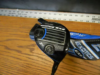 Tour Edge Exotics Exs 21° 7 Fairway Wood Aldila Synergy 60 Gram A Flex RH • $55