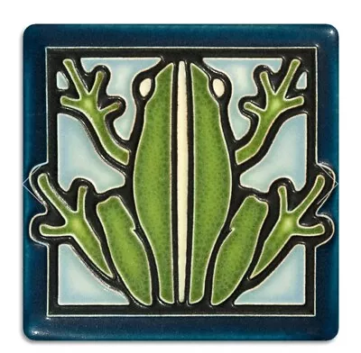 Motawi Tileworks 4x4 Frog: Light Blue • $44