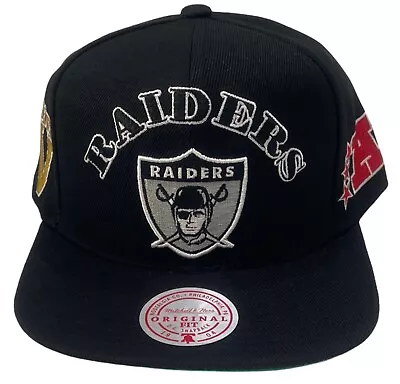 Mitchell & Ness Nfl My Squad Raiders Snapback Cap Hat Gorra • $46.99