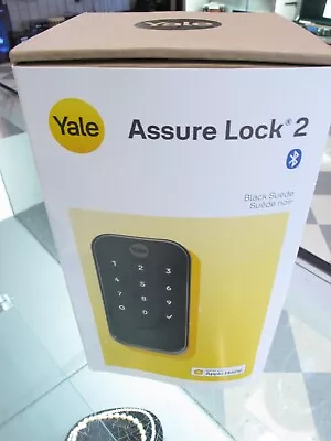 Yale Assure Lock 2 Touchscreen With Wi-Fi Lock - Black Suede (YRD420-WF1-BSP) • $139