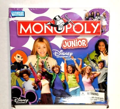 Parker Brothers Monopoly Junior Disney Channel Edition – 2007 - New/Sealed • $14.95