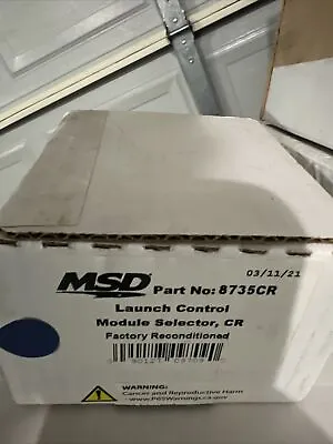 MSD RPM Controls Launch Control Module Selector; For MSD 6/7 Series  (8735) • $200