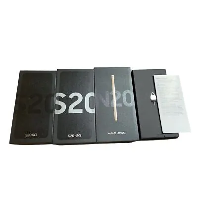 Empty Retail Box For Samsung Galaxy S10e S20 5G S20 Ultra Note 20 Ultra W/Manual • $13.99