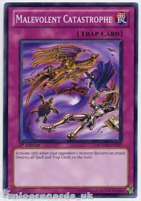 SDMA-EN035 Malevolent Catastrophe 1st Edition Mint YuGiOh Card • $1.23