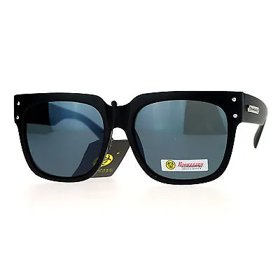 Biohazard Sunglasses Unisex Fahsion Black Square Frame Shades • $16.70
