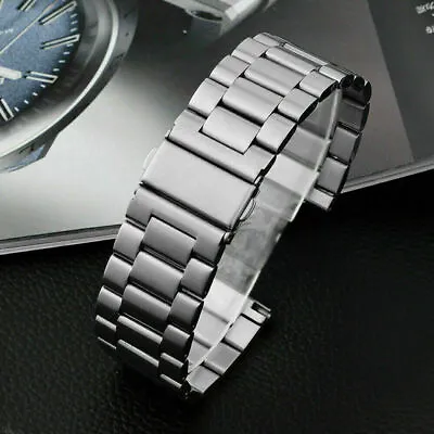 18/20/22/23mm Stainless Steel Metal Watch Band Universal Wrist Strap Bracelet • $9.99