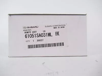 $22.42 • Buy Genuine OEM Subaru 61051SA031ML Driver Front Interior Door Handle 03-08 Forester