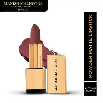 MyGlamm By Manish Malhotra Beauty Powder Matte Lipstick - Autumn Allure • $15.34