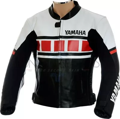 Kenny Roberts Leguna Seca Yamaha Armoured Leather Motorbike Jacket LRG 42  3 • £275