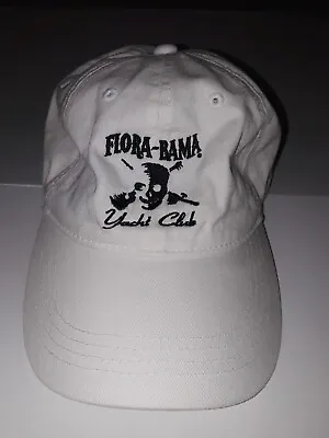 Flora-Bama Lounge Yacht Club Baseball Cap Adjustable Back Graphic Hat One Size  • $15