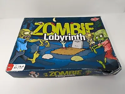 £8 • Buy Zombie Labyrinth Family Board Game - Halloween  2 - 4 Players - Tactic 