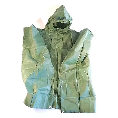 Genuine Yugo Military JNA Strong Rain Coat Poncho Waterproof Cover Field Gear • $36.97