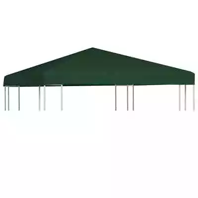 VidaXL Gazebo Top Cover 310 G/m² 3x3 M Green ESO • $120.04