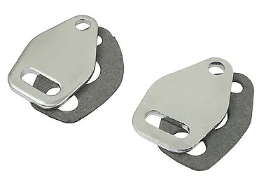 Chrome Heat Riser Block-off Vw Engine Dual Carb Bug Buggy Ghia Baja Empi 17-2824 • $15.49