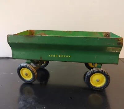 Vintage ERTL John Deere Trailer/Wagon Flare Box Grain Wagon Farm AS IS For Parts • $16.15