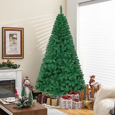 7' Green Holiday Season Artificial PVC Christmas Tree Indoor Outdoor Stand • $49.99