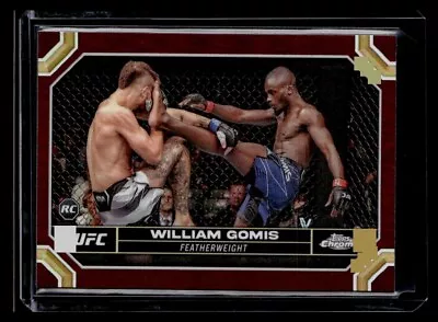 2024 Topps UFC WILLIAM GOMIS RC Magenta Refractor Rookie Card #199 • $5