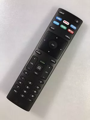 Genuine Vizio XRT136 TV Remote Control W Vudu Hulu Netflix IHeartRadio USED • $6.50