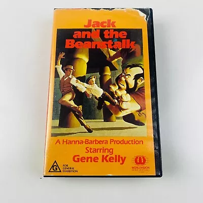 HANNA-BARBERA ~ JACK And The BEANSTALK GENE KELLY PAL VHS VIDEO • $40