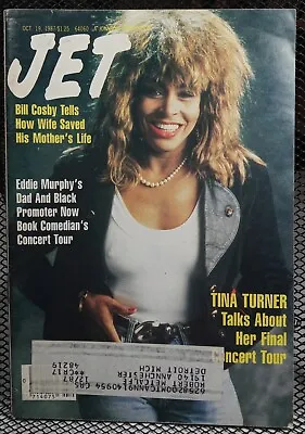 Tina Turner Eddie Murphy Cosby Racial Black Americana Jet Magazine Oct 19 1987 • $11.24