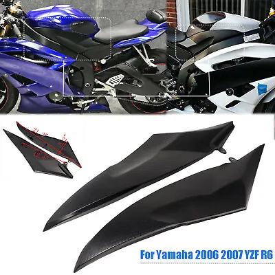 Gas Tank Side Cover Trim Cowl Fairing For YAMAHA 2006-2007 YZF-R6 06-07 YZFR6 • $19.93