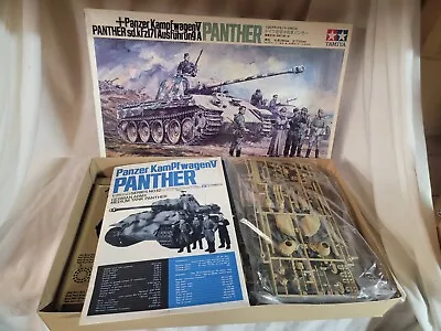 Tamiya 1/25 Model Tank Kit German Panzer Kampfwagen V Panther Motorized DT112 • $339