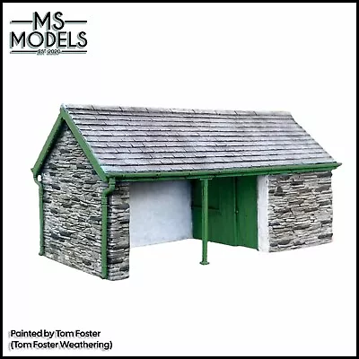 Narrow Gauge Station Building Dolgoch Based For OO9/O16.5 Model Railway Layout • £23.99