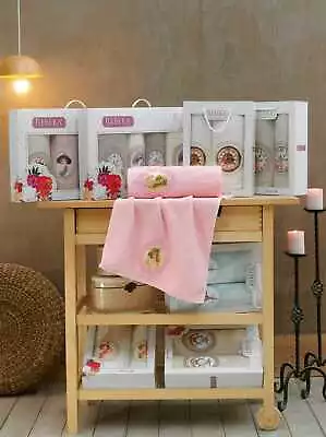 £19.99 • Buy Turkish Cotton Bath, Hand & Kitchen Towel Box Set/ XMAS/B'Day/Wedding Gift SET