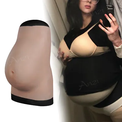 Anzi Silicone Fake Pregnant  Fake Belly  Belly Bump Silicone Pros Thetics Tummy • £179.99