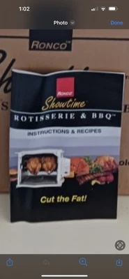 $100 • Buy Ronco Showtime Rotisserie & BBQ Oven 5000 Platinum Edition