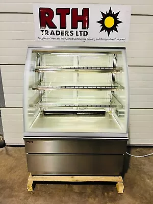£1080 • Buy Unis ~ Serve Over Display ~ Open Front Patisserie Glass Fridge Chiller ~ £900+V