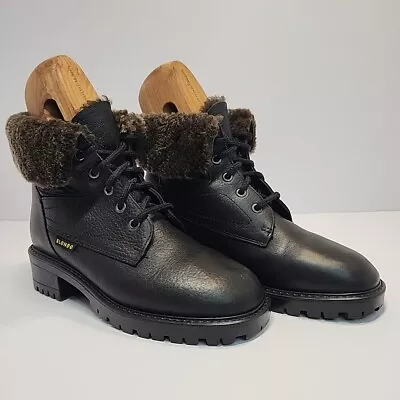 Blondo Vintage Womens Boots US 7 Genuine Shearling Lined Waterproof Black Canada • $49.99