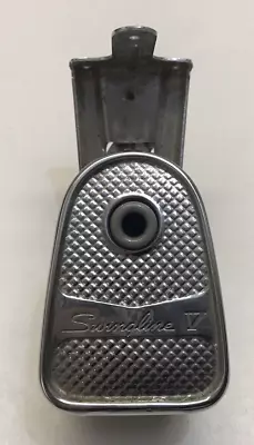 Vintage 1960s Swingline V Pencil Sharpener Gray Silver W/ Multi Position Mount • $19.95