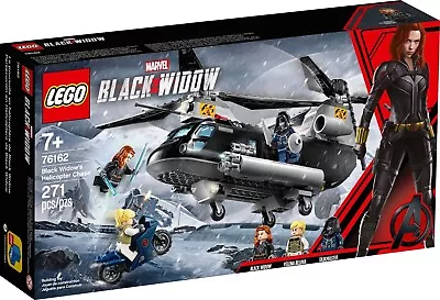 LEGO 76162 Marvel Super Heroes: Black Widow's Helicopter Chase New Box Unopened. • £50