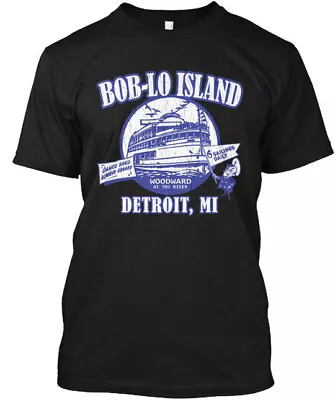 Boblo Island Detroit Mi Bob-lo Island Woodward At T-Shirt Made In USA Size S 5XL • $21.94