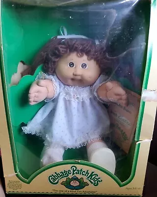 Cabbage Patch Kids 1983 - New With DEFECTS - Stephi Patsy - Brown Hair Girl • $129.99