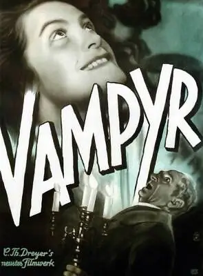 Vampyr Poster Sybille Schmitz OLD MOVIE PHOTO • $9
