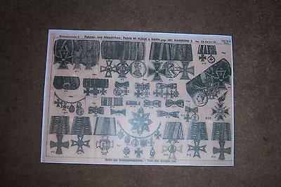 £3.49 • Buy GERMAN - Medal & Medal Bar Chart. Fleck & Sohn. Hamburg. 1933.